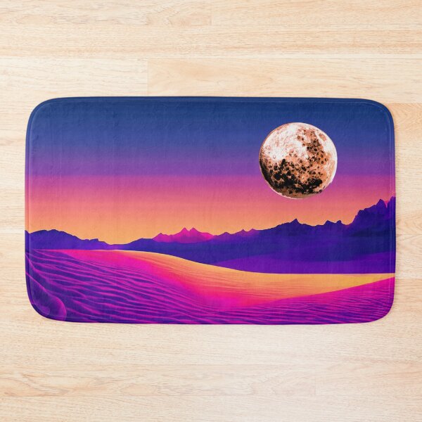 Item preview, Neon Desert Crumpet Moonrise designed and sold by LionBrew.