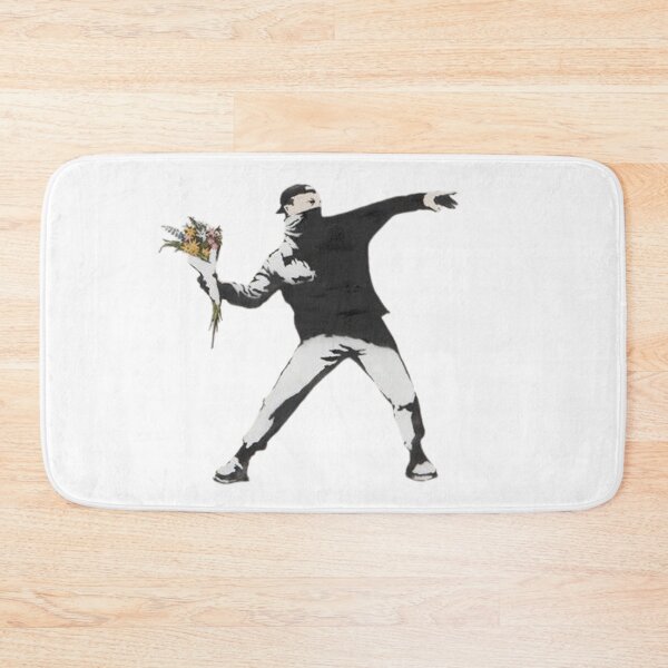 Item preview, banksy flower thrower designed and sold by martin max.