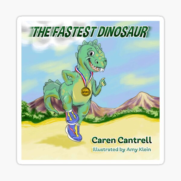 Item preview, The Fastest Dinosaur designed and sold by AKDS.