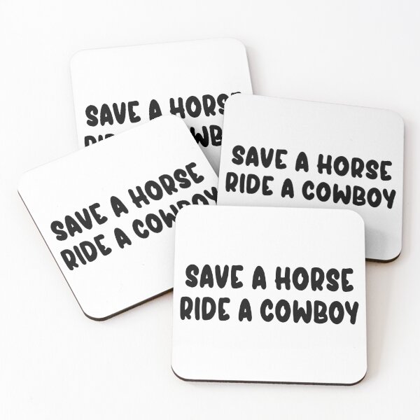 Item preview, SAVE A HORSE, RIDE A COWBOY  designed and sold by Katherine Mandeville.