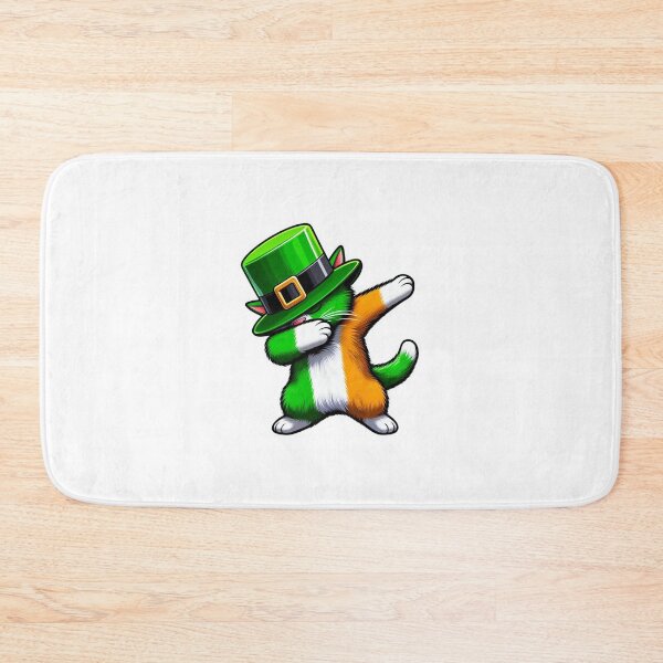 Item preview, dabbing funny irish cat with hat st pttry day designed and sold by KAYDEE01212 ✨.