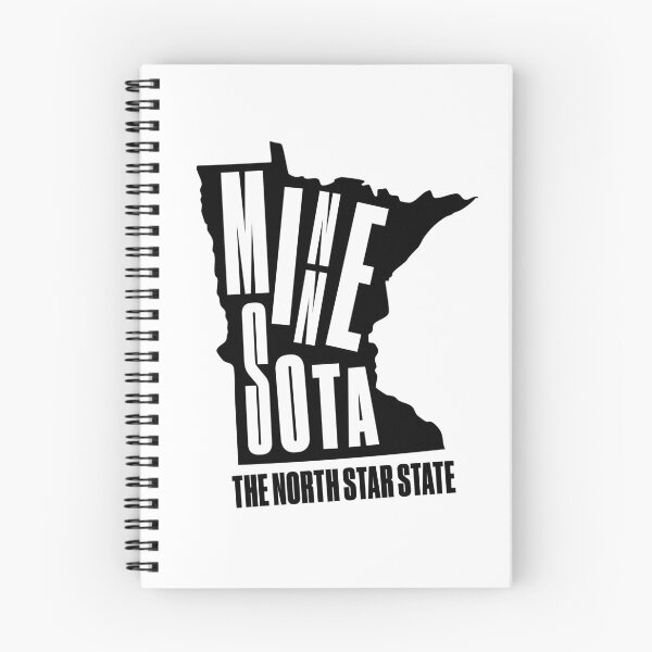 Item preview, MINNESOTA THE NORTH STAR STATE U.S. SUPER COOL T-SHIRT designed and sold by Honky Tonk Print Shop.