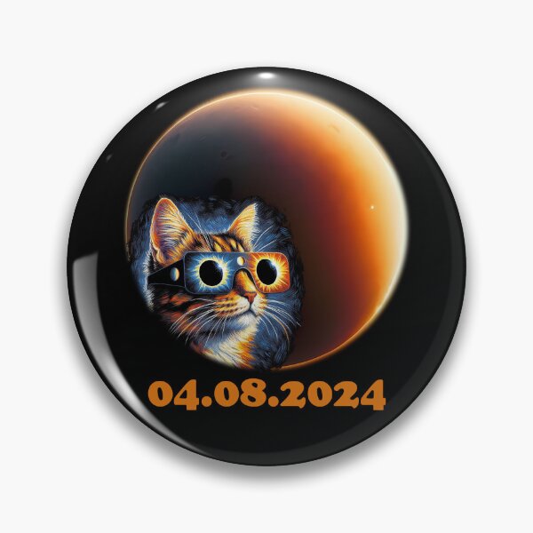 Item preview, Total Solar Eclipse April 04 08 2024 Totality Cat Lovers designed and sold by FashionFlock.