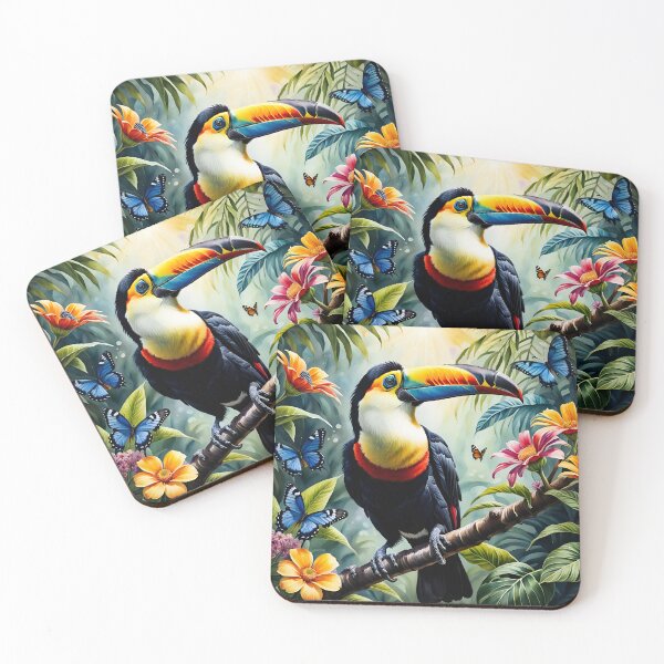 Item preview, Springtime toucan designed and sold by Lilsilverfish.