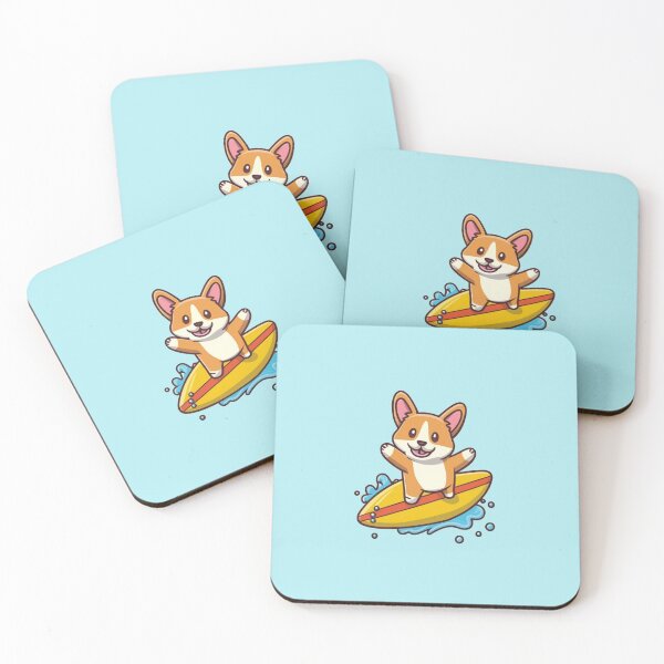 Item preview, Summer surfing dog designed and sold by CosmicFreedom9.