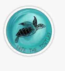 SAVE THE TURTLES Sticker