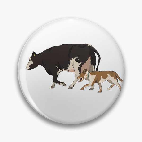 Item preview, cow and cow dog designed and sold by Jesse Mantzke.