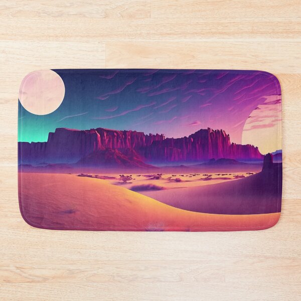 Item preview, Neon Desert Moonrise designed and sold by LionBrew.