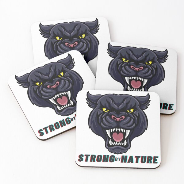 Item preview, Strong by Nature - Black Panther designed and sold by nal-projects.