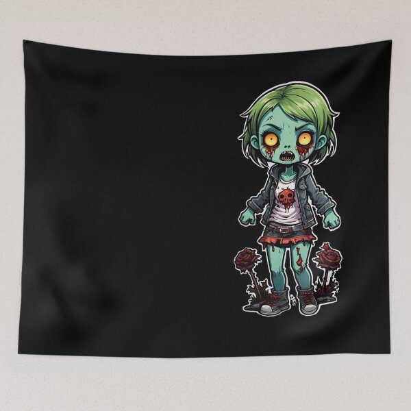 Item preview, Another zombie girl wanting brains designed and sold by dtmtattoo.