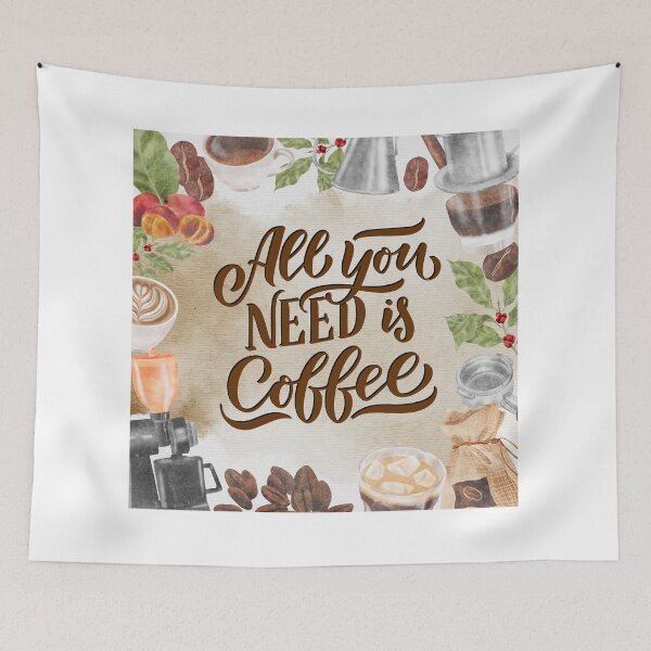 Item preview, All You Need is Coffee! designed and sold by TidyKitchenInc.