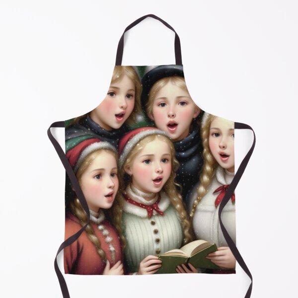 Artikelvorschau, Junge Weihnachtssänger im Vintage-Winter-Stil entworfen und verkauft von TheDarkWardrobe.