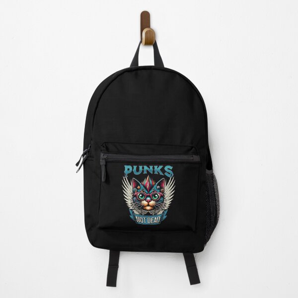 Item preview, Punk Cat - Punks Not Dead designed and sold by SeledineArt.