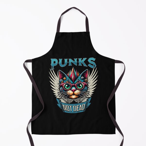 Item preview, Punk Cat - Punks Not Dead designed and sold by SeledineArt.