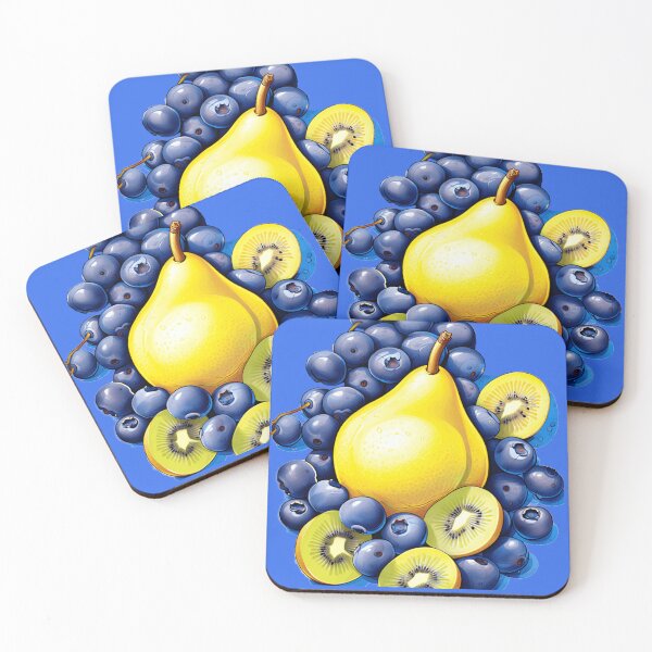 Item preview, Kiwi, Pear and Blueberries designed and sold by PierreAlbijanic.