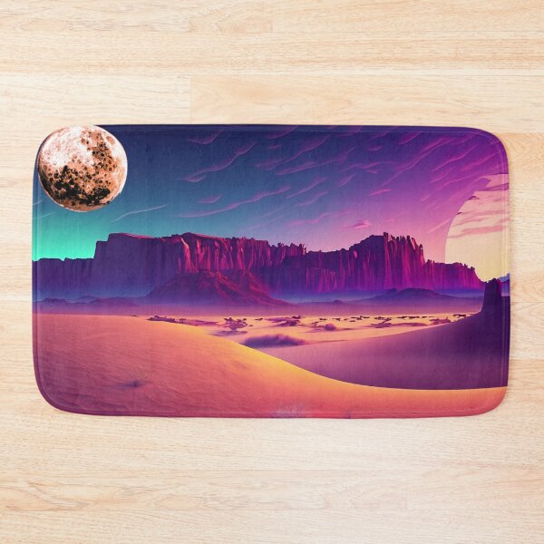 Item preview, Neon Desert Crumpet Moonrise designed and sold by LionBrew.