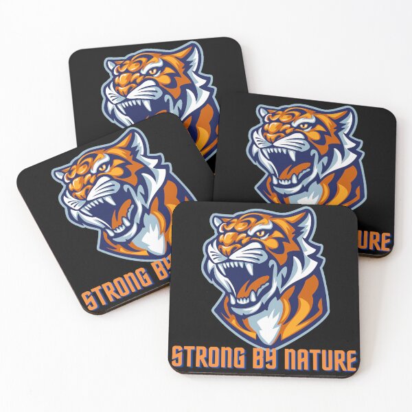 Item preview, Strong by Nature - Orange Tiger designed and sold by nal-projects.