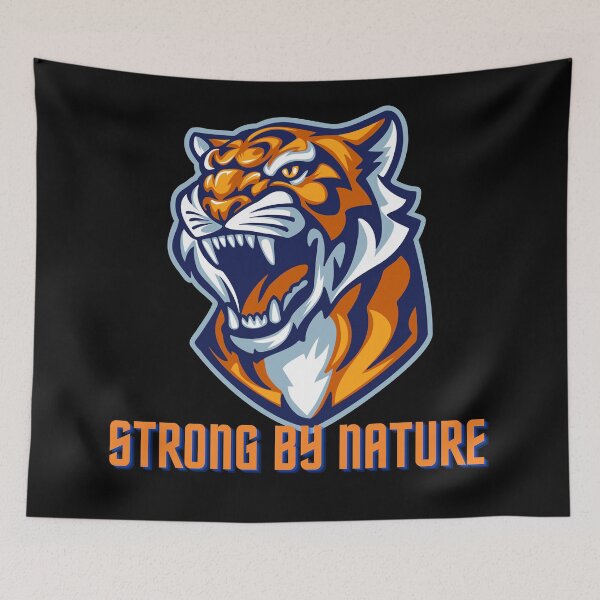 Item preview, Strong by Nature - Orange Tiger designed and sold by nal-projects.