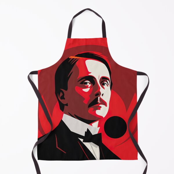 Item preview, H.G. Wells | Red minimalism designed and sold by ComicsFactory.