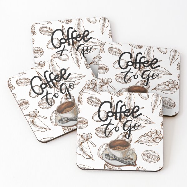 Item preview, Coffee To Go Pattern! designed and sold by TidyKitchenInc.
