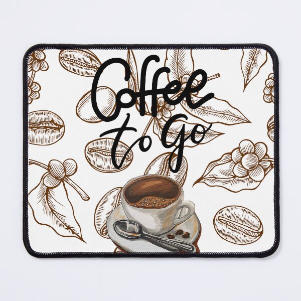 Item preview, Coffee To Go Pattern! designed and sold by TidyKitchenInc.