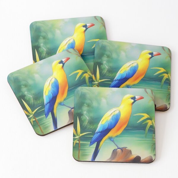 Item preview, Colored Bird designed and sold by Courtney Croxall.