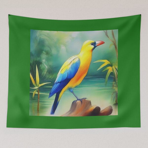 Item preview, Colored Bird designed and sold by Courtney Croxall.