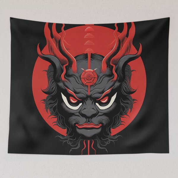 Item preview, Hachiman | Red minimalism designed and sold by ComicsFactory.