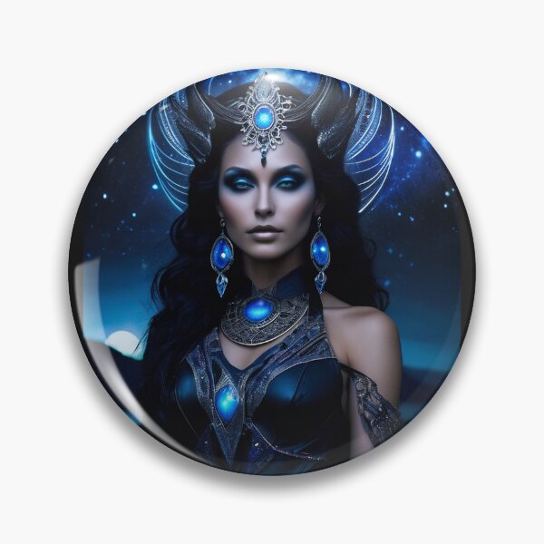 Item preview, Eternal Darkness: Depicting Nyx, Goddess of Night designed and sold by NYXARTStudio.