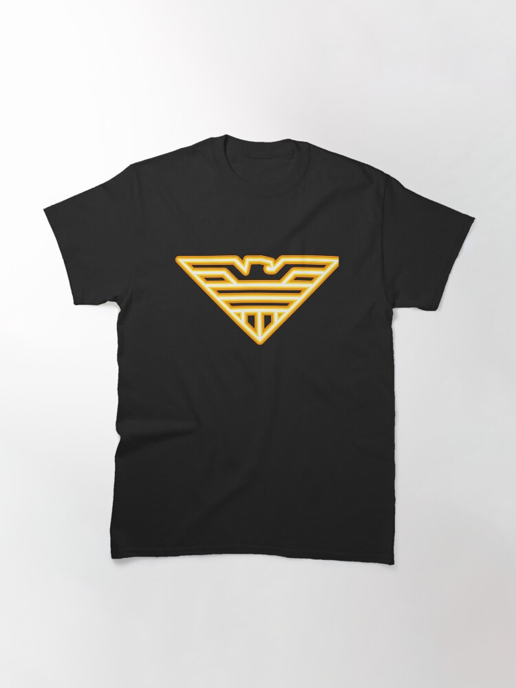 Thumbnail 3 of 7, Classic T-Shirt, Neon MC Eagle designed and sold by TheRandomFactor.