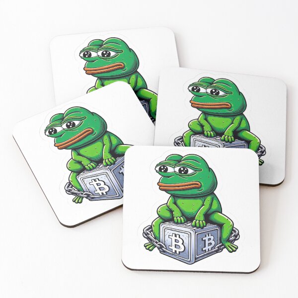 Item preview, Crypto Guardian Pepe designed and sold by pixelpulsenyc.