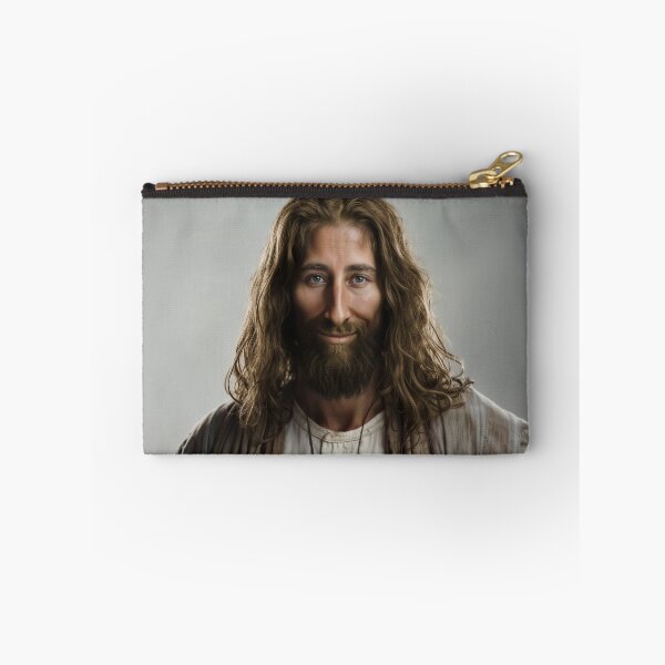 Item preview, Golden Revelation: A Pilate-Inspired Portrait of Jesus designed and sold by ShroudFaceAI.