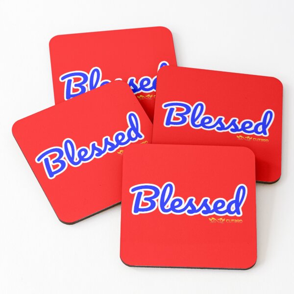 Item preview, Blessed by CUT3RD blue designed and sold by CUT3RD OFFICIAL STORE.