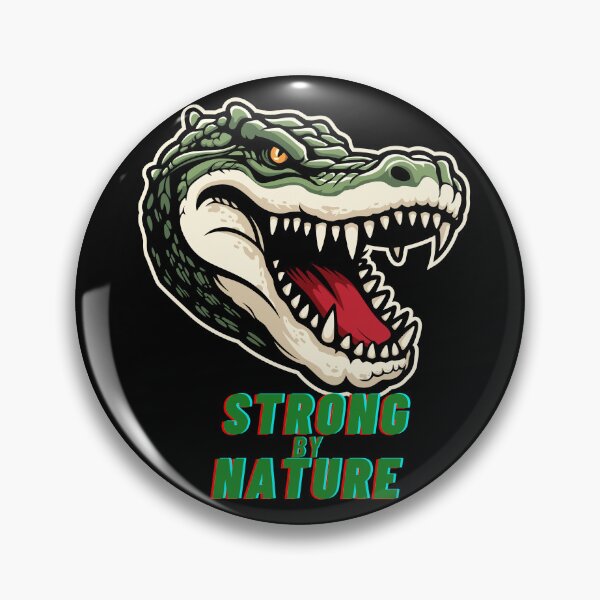 Item preview, Strong by Nature - Green Crocodile designed and sold by nal-projects.