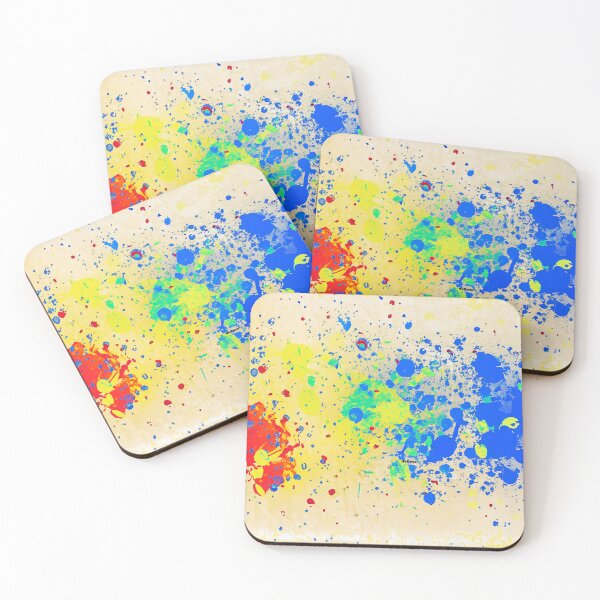 Item preview, Canvas Paint Splatter Print - dePace' designed and sold by mrpropcake.