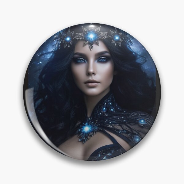 Item preview, Twilight Majesty: A Portrait of Goddess Nyx designed and sold by NYXARTStudio.