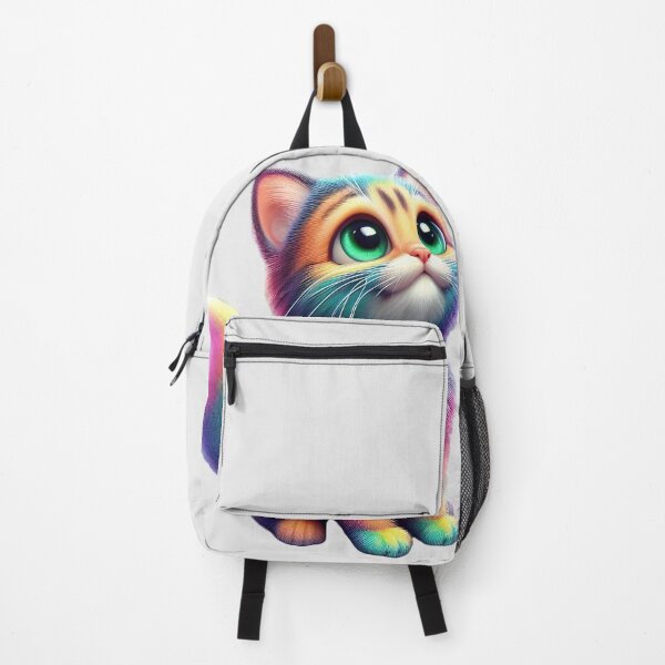 Item preview, Colorful Rainbow Cat Graphic T-Shirt designed and sold by ROYAL-STAR.