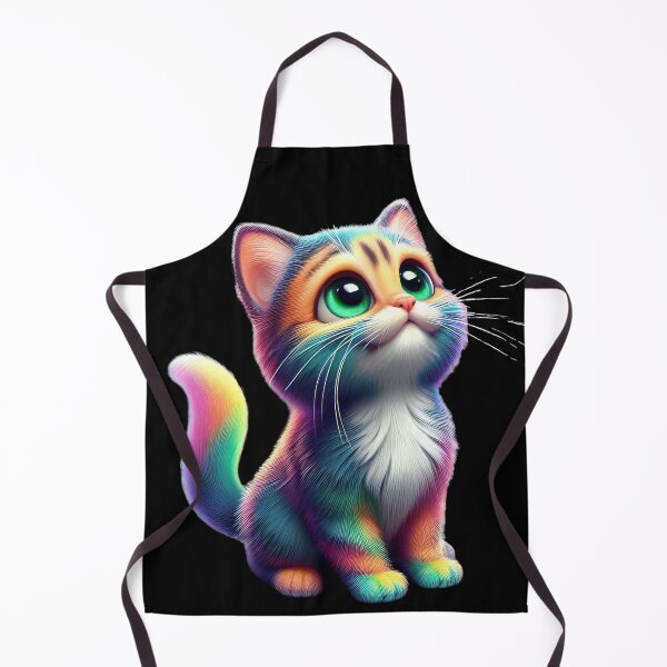 Item preview, Colorful Rainbow Cat Graphic T-Shirt designed and sold by ROYAL-STAR.