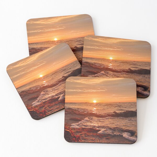 Item preview, Sunset on the sea Baltic Sea Baltic Sea designed and sold by neorevoxos.