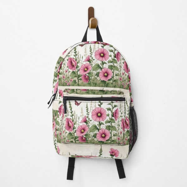 Item preview, Hollyhock Garden designed and sold by Ciervo Primavera.