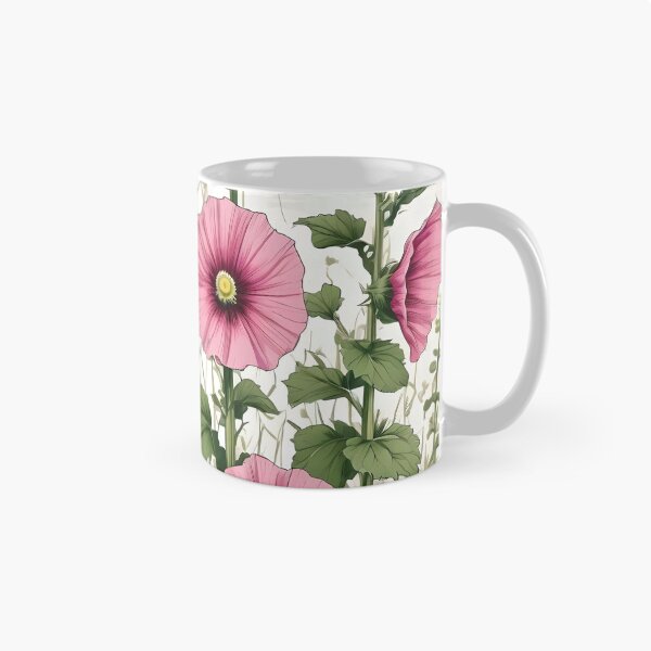 Item preview, Hollyhock Garden designed and sold by Ciervo Primavera.