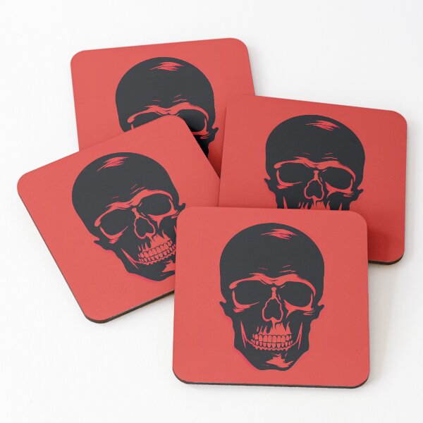 Item preview, Hamlet skull | Red minimalism designed and sold by ComicsFactory.