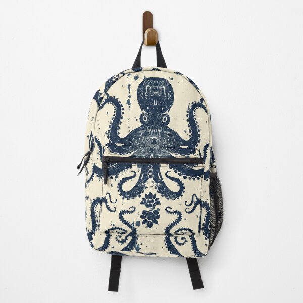 Item preview, Nautical Octopus Symphony - Vintage Sea Creature Pattern designed and sold by Nicholas Panek.