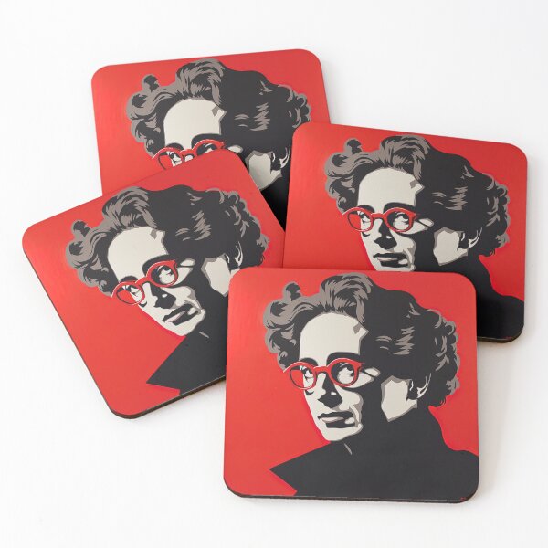 Item preview, Hannah Arendt | Red minimalism designed and sold by ComicsFactory.