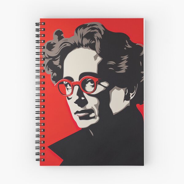 Item preview, Hannah Arendt | Red minimalism designed and sold by ComicsFactory.
