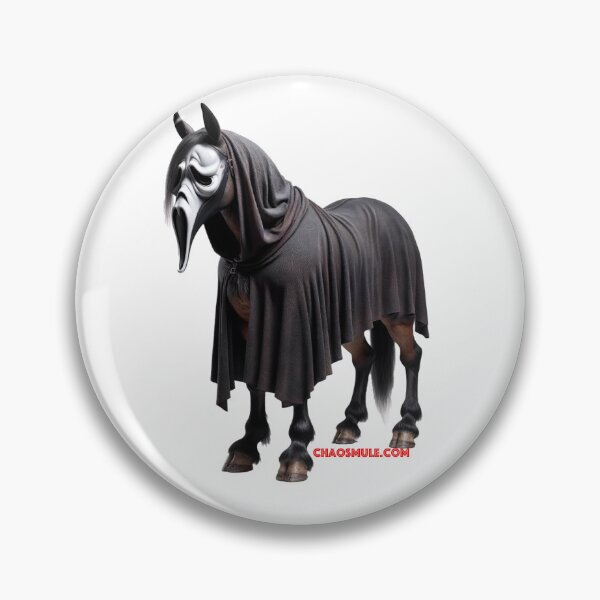 Item preview, Ghosty Mule Face designed and sold by Chaosmule.