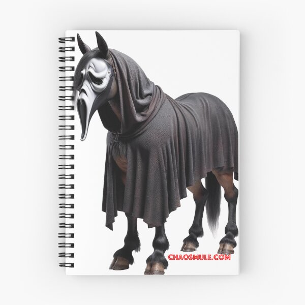 Item preview, Ghosty Mule Face designed and sold by Chaosmule.