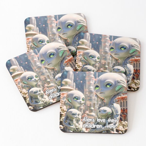 Item preview, Aliens Love Their Children Too designed and sold by Surreallytee.