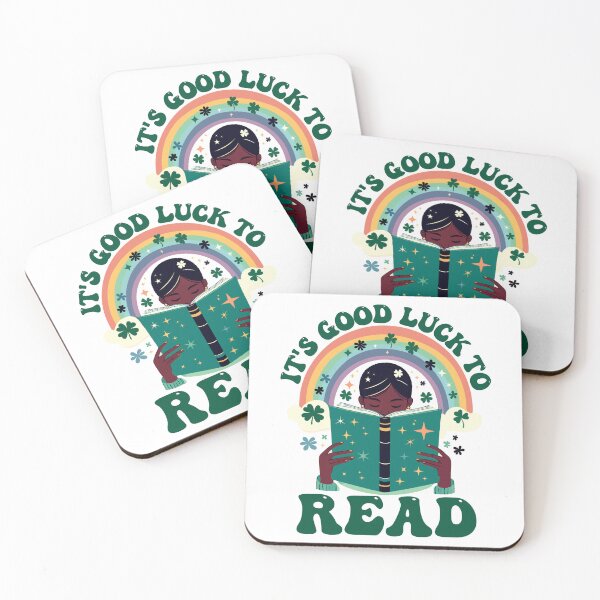 Item preview, It's Good Luck To Read designed and sold by Stick-Artistry.