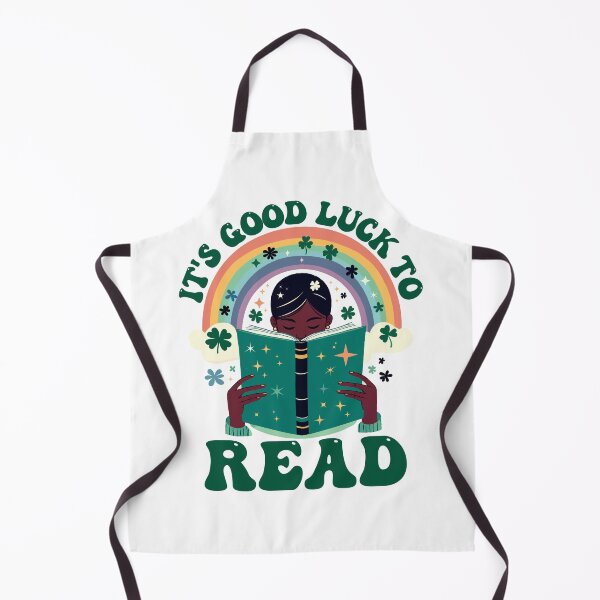 Item preview, It's Good Luck To Read designed and sold by Stick-Artistry.